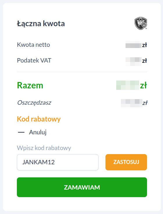 Kod rabatowy Domenomania